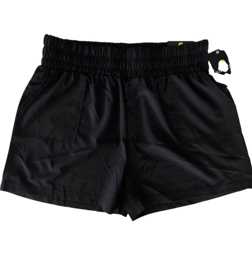 Body Glove Women's Woven Jogger Shorts Black Size XL